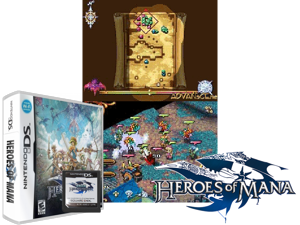 Heroes of Mana (USA) Cover